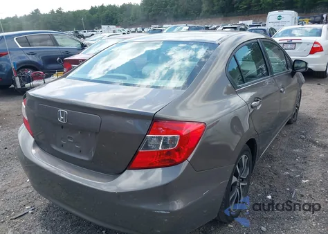 2012 Honda Civic Lx из США, поврежденный, VIN 2HGFB2F54CH523512